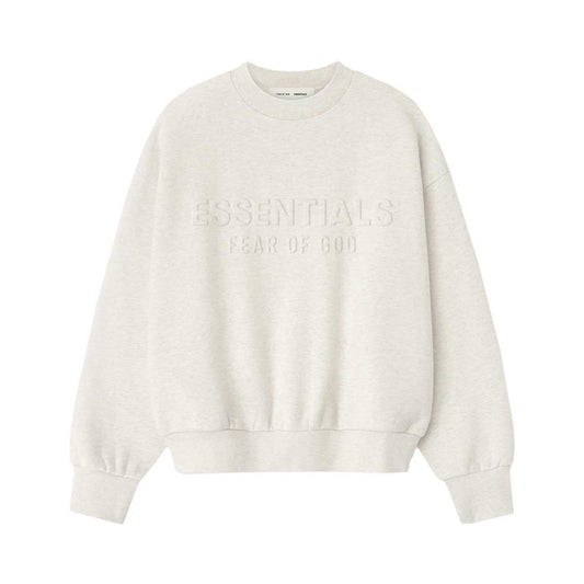 Embossed Classic Crewneck Sweatshirt