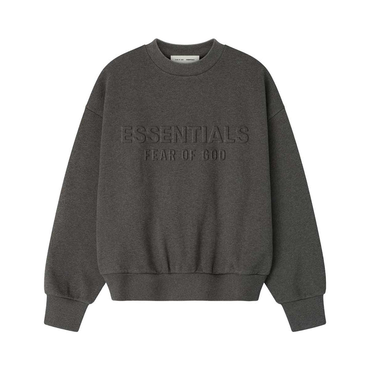 Embossed Classic Crewneck Sweatshirt