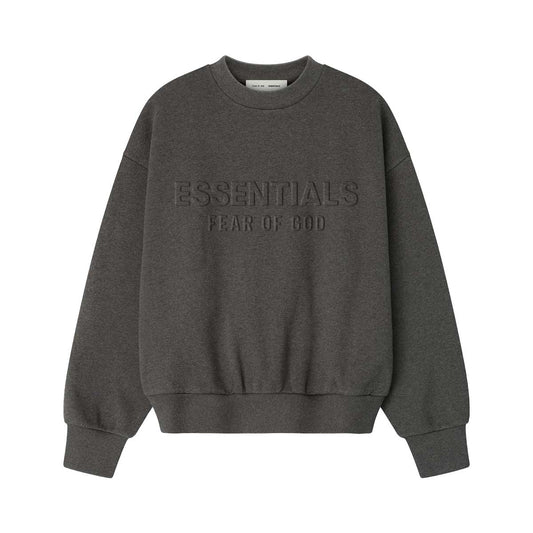 Embossed Classic Crewneck Sweatshirt