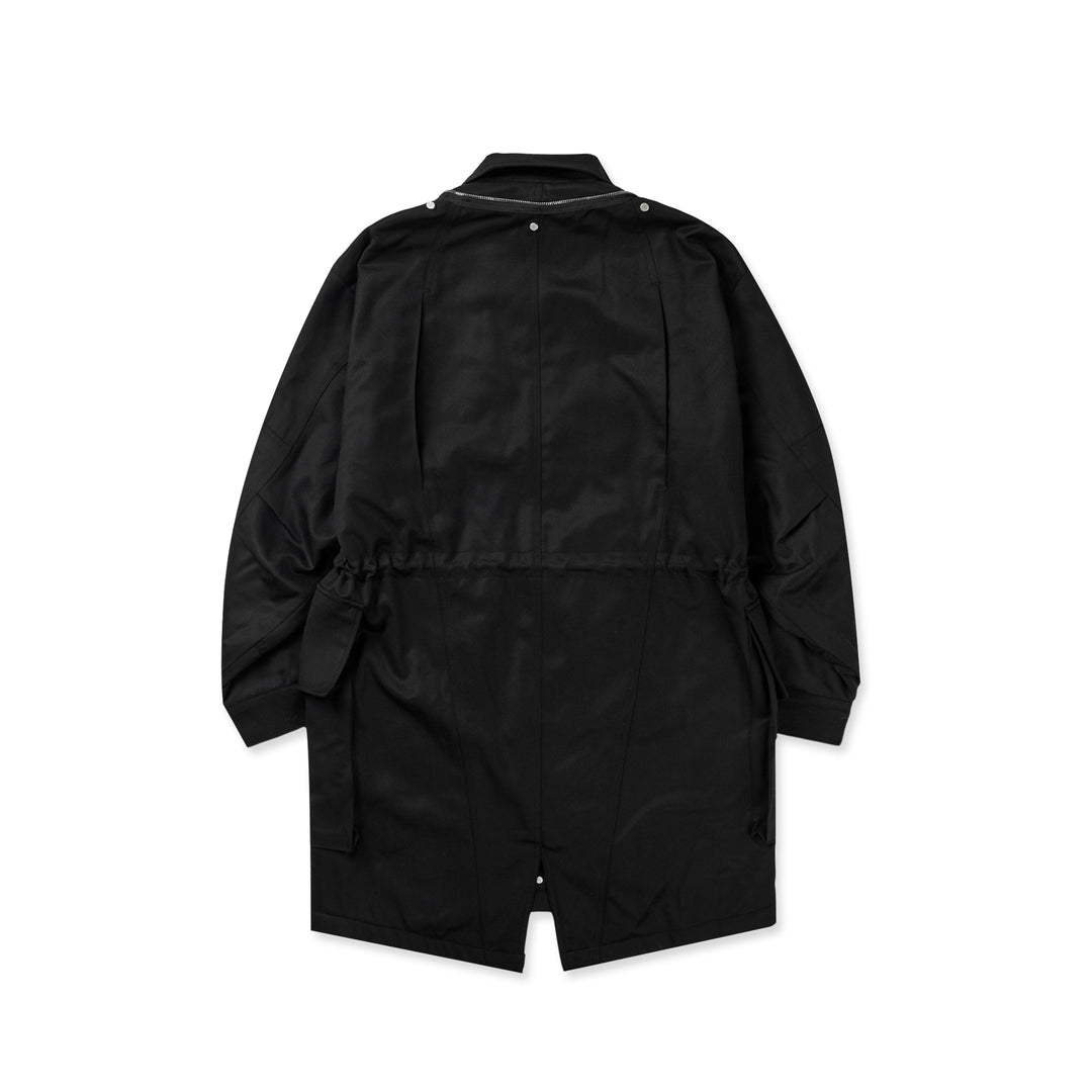 Wool Cargo Fishtail Parka