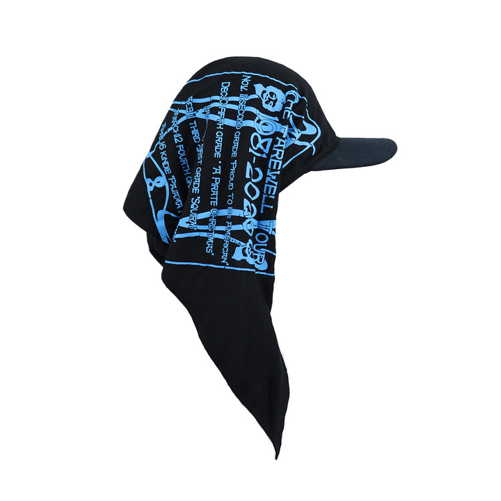 Regenerated Graphic T-Shirts Veiled Cap【B】