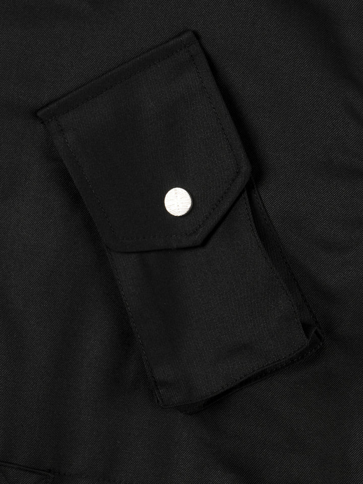 Wool Cargo Fishtail Parka