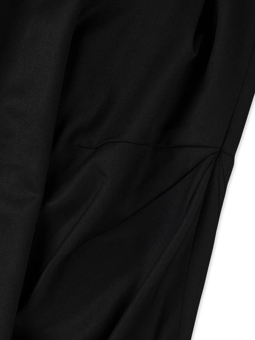 Wool Wide-Leg Belted Trousers