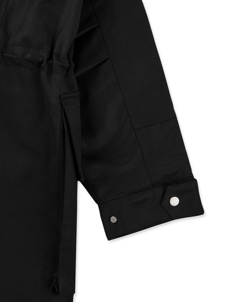 Wool Cargo Fishtail Parka