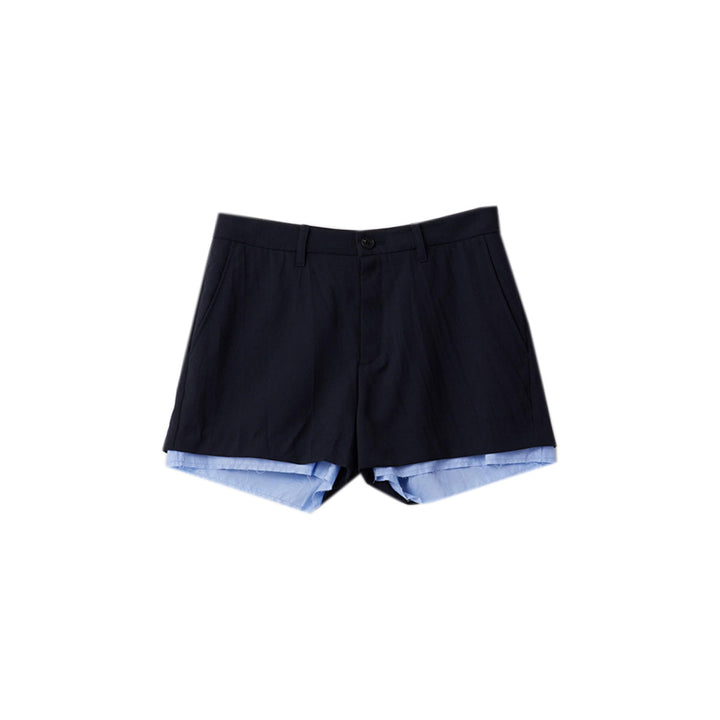 WOMENS LAYERED SUIT SHORT PANTS