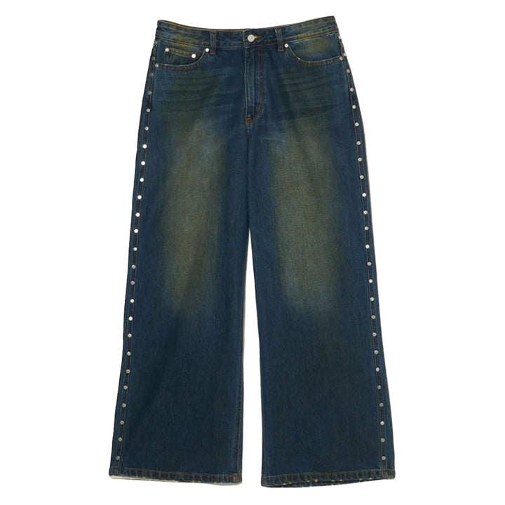 SUPER BAGGY STUDDED PANTS