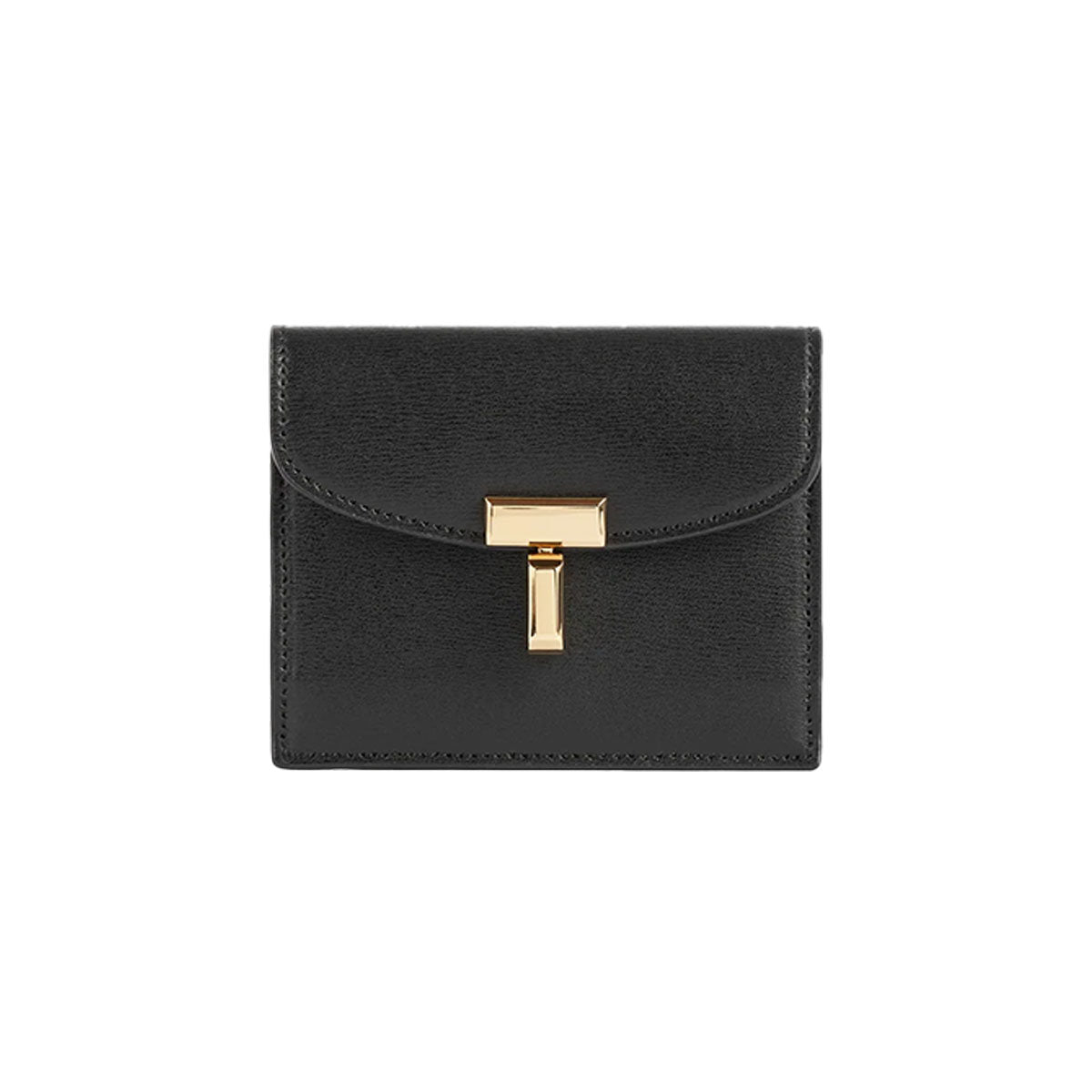 ★TOTEME★ ベージュ T-Lock レザー カードケース T-Lock leather cardholder | Why are you here?