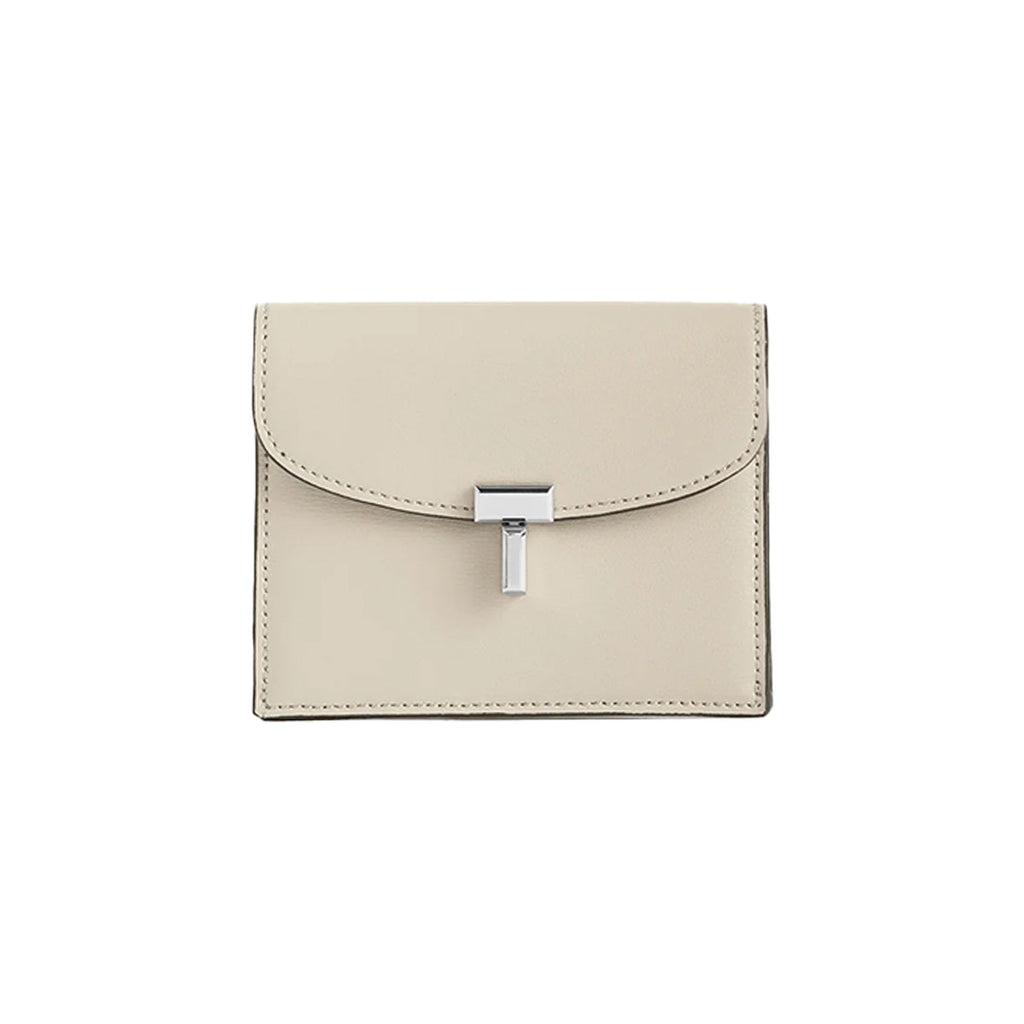 【Toteme】Tロック リザード型押しカードホルダー T-Lock leather cardholder | Why are you here?
