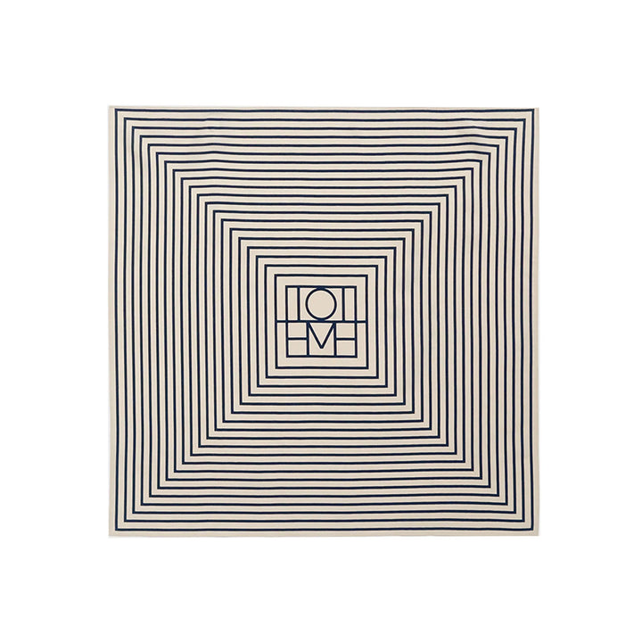 TOTEME - Signature monogram silk scarf
