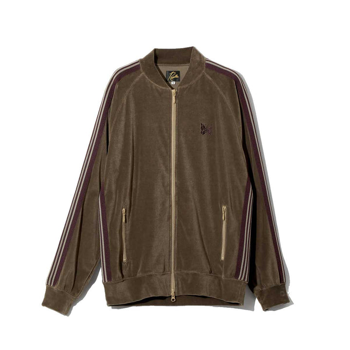Needles - Rib Collar Track Jacket - C/PE Velour