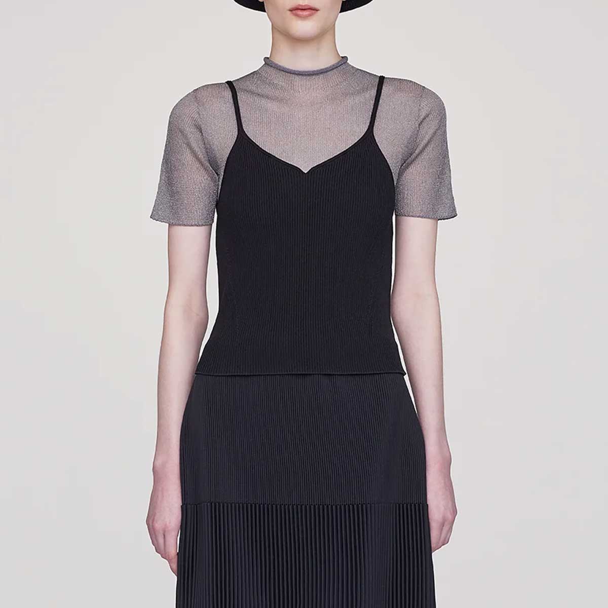 CFCL(シーエフシーエル) | FLUTED SLEEVELESS TOP トップス