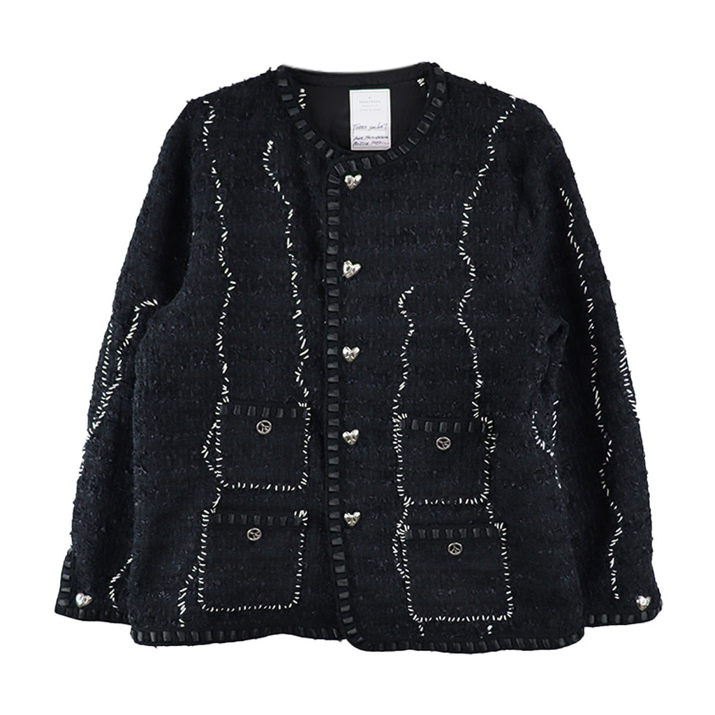 k*x様 【美品】 READYMADE TWEED HOBO JACKET ジャ READYMADE (レディメイド) | TWEED HOBO JACKET ツイードジャケット