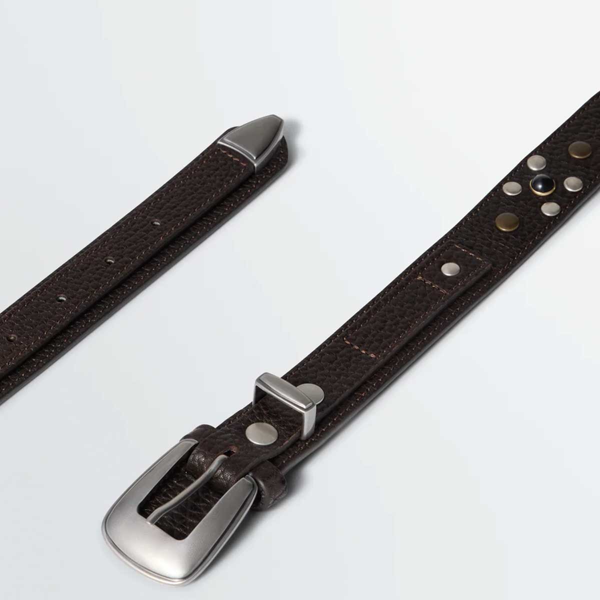 LEMAIRE(ルメール) | ウエスタンスタッズベルト 30mm レザー