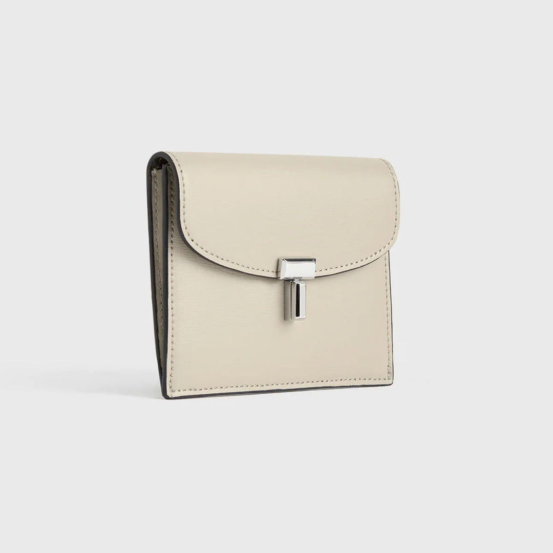 TOTEME - T-Lock leather cardholder