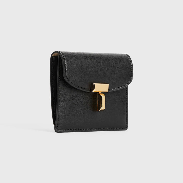 TOTEME - T-Lock leather cardholder