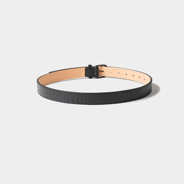 TIGHTBOOTH - LEATHER LOGO BELT