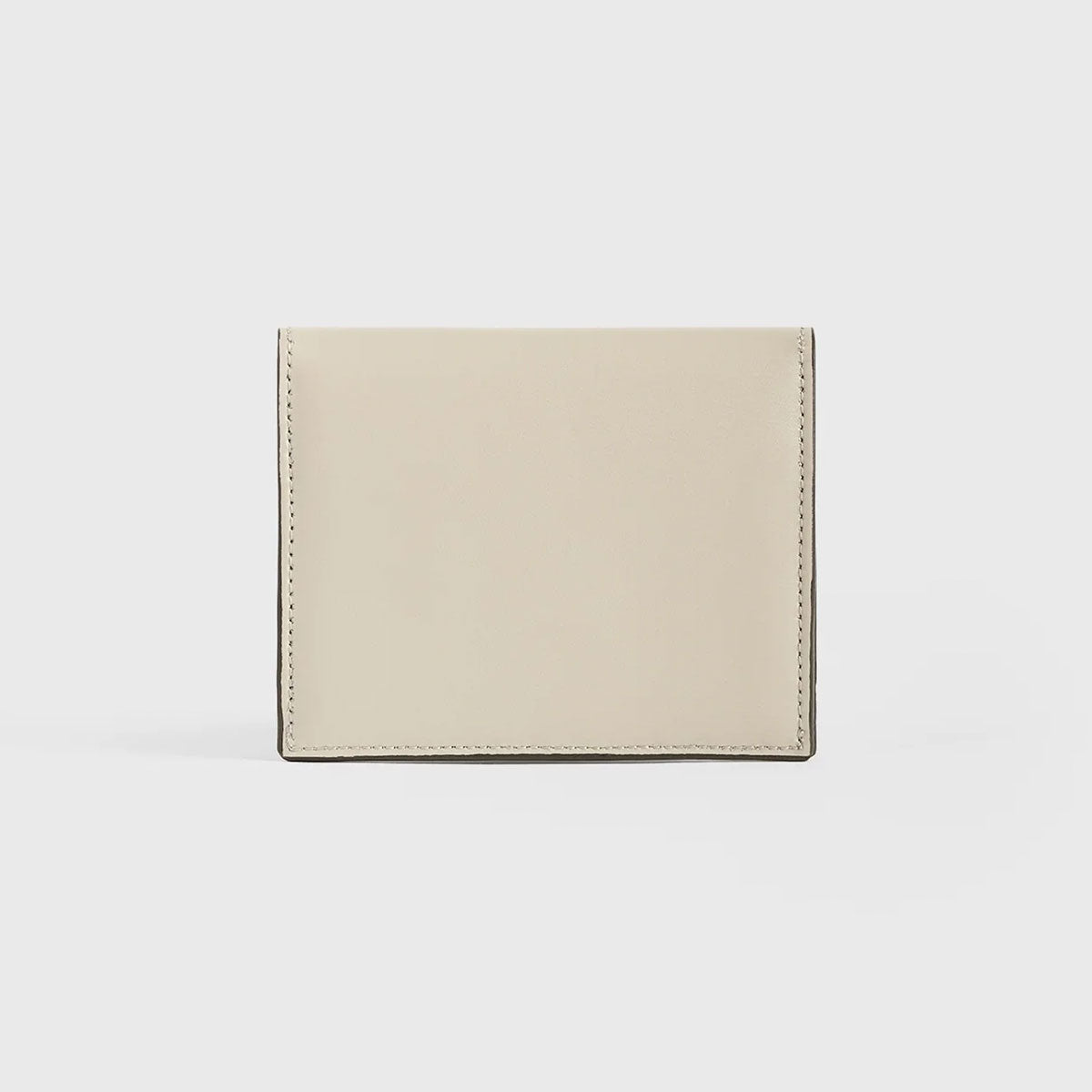 T-Lock leather cardholder | Why are you here?