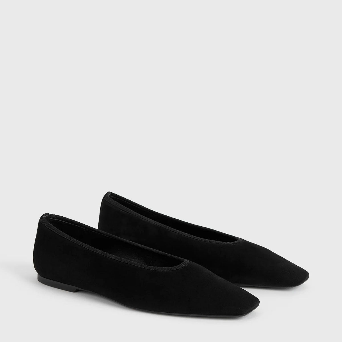 Minimalist Suede Ballerinas | Why are you here?