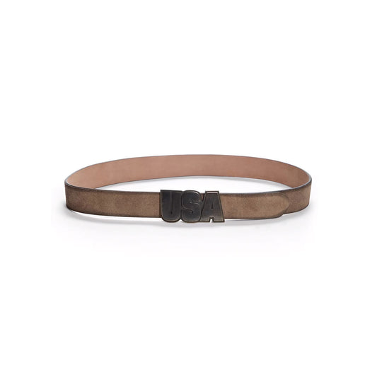 Genuine leather belt