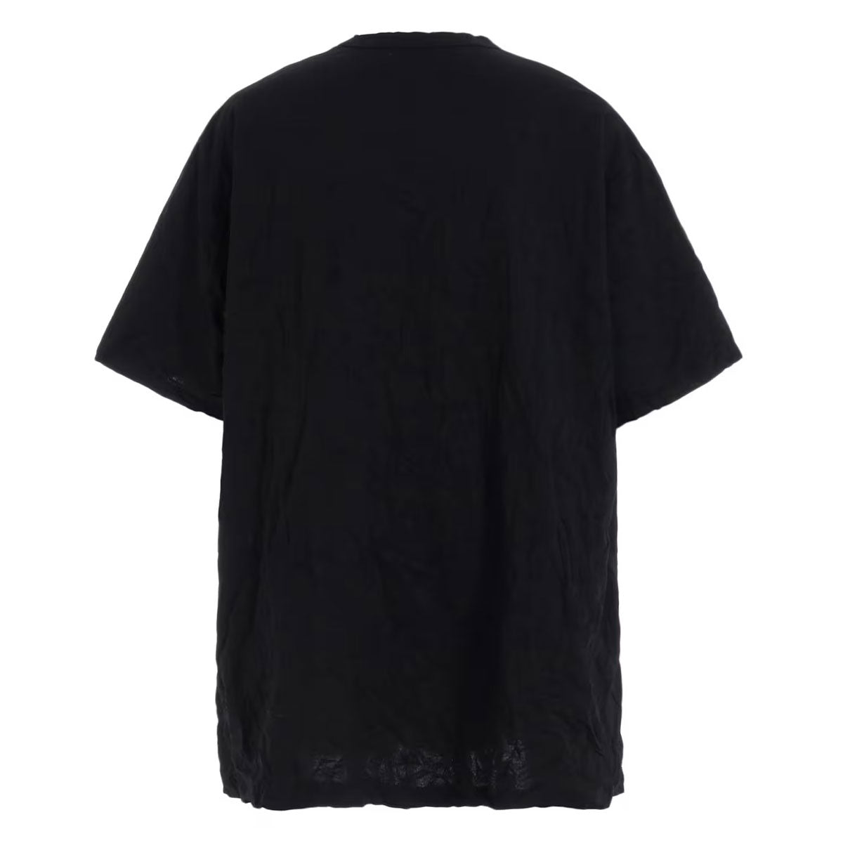 WRINKLED STRIPE JQ ROUND NECK T | Why are you here?