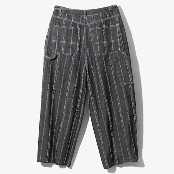 Needles - H.D. Pant - Painter / 10oz Denim / Stripe Needle Punch