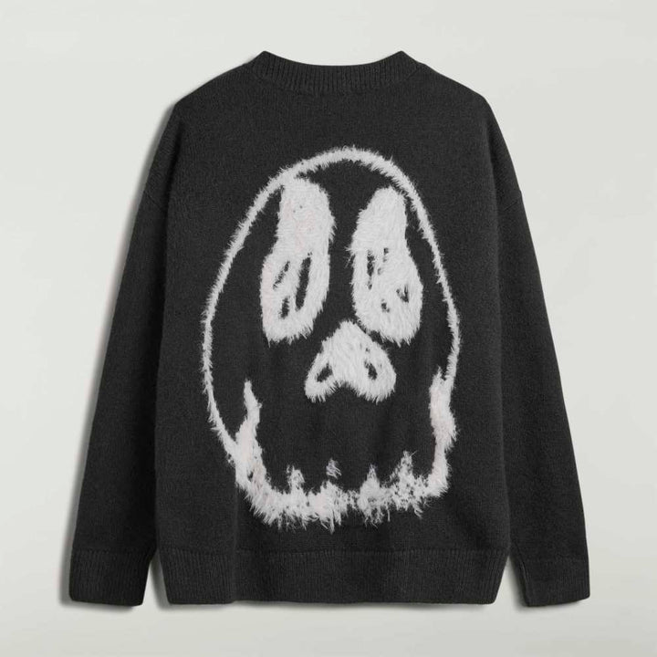 Y-3 CHITO GRAPHIC KNITTED CARDIGAN