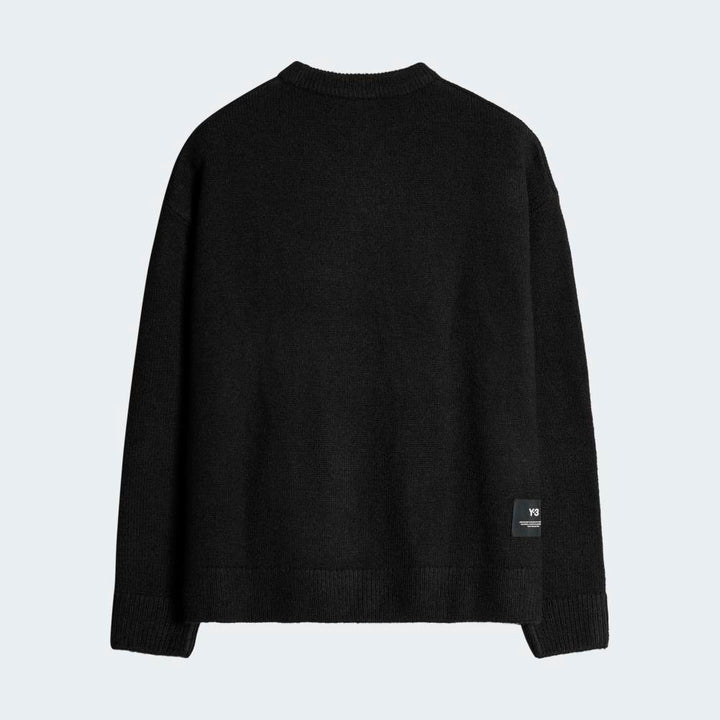 Y-3 CHITO GRAPHIC KNITTED SWEATER