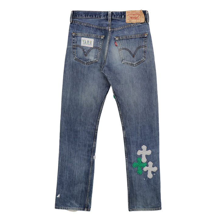 "Y.A.R.N." x Levi's 501【E type】