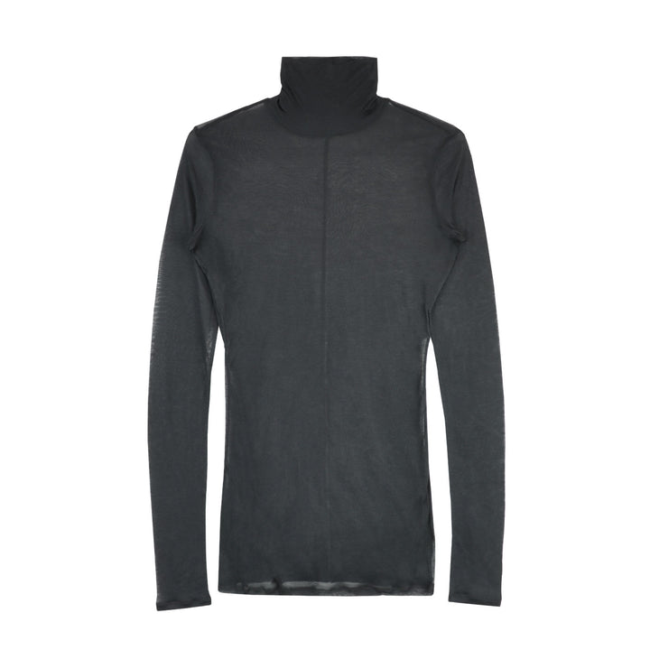 black turtleneck top