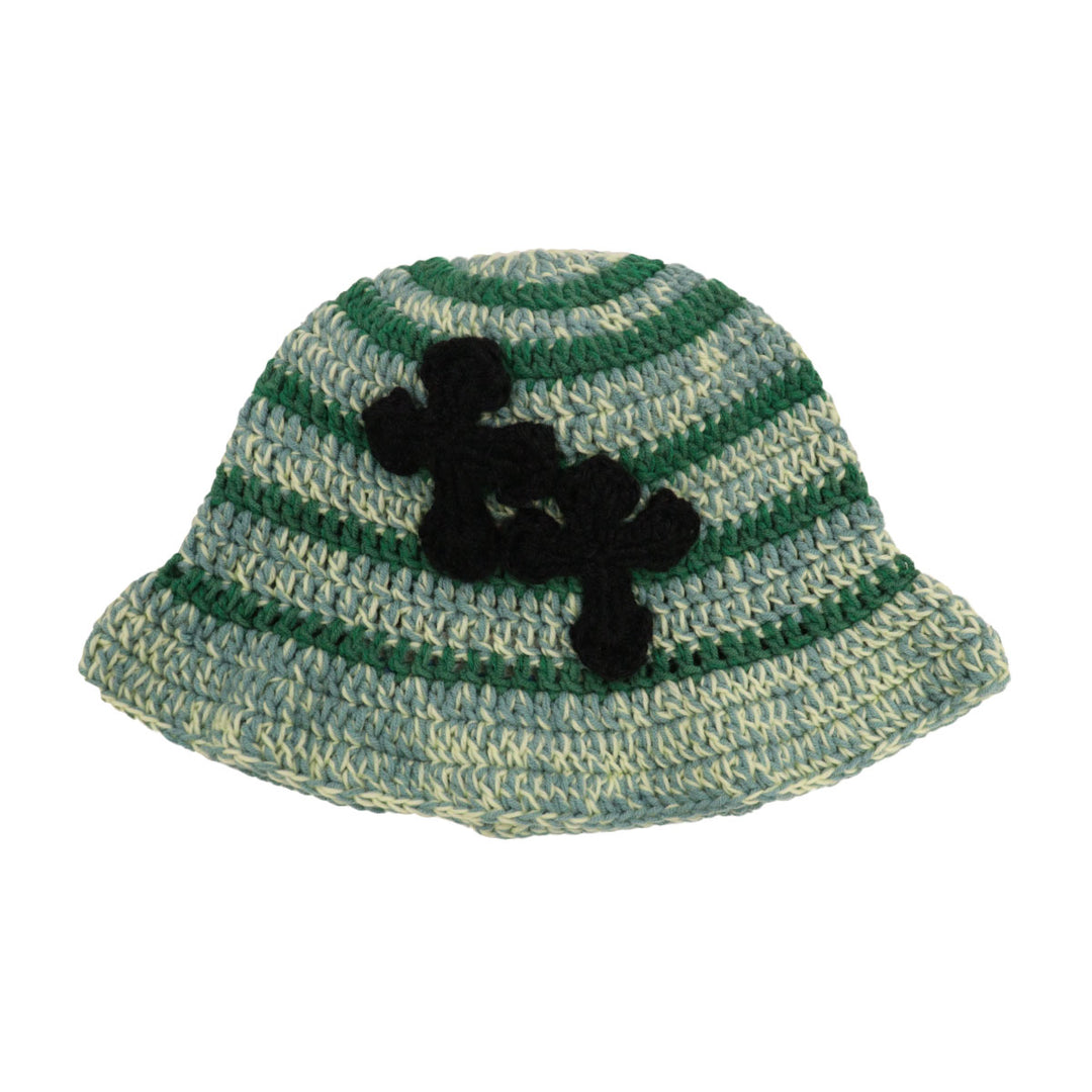 "Y.A.R.N."3D Cross Handmade Knit hat(unisex) - Y.A.R.N.
