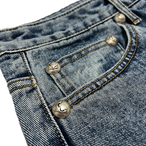 THUG CLUB - TC All Leather Denim Pant
