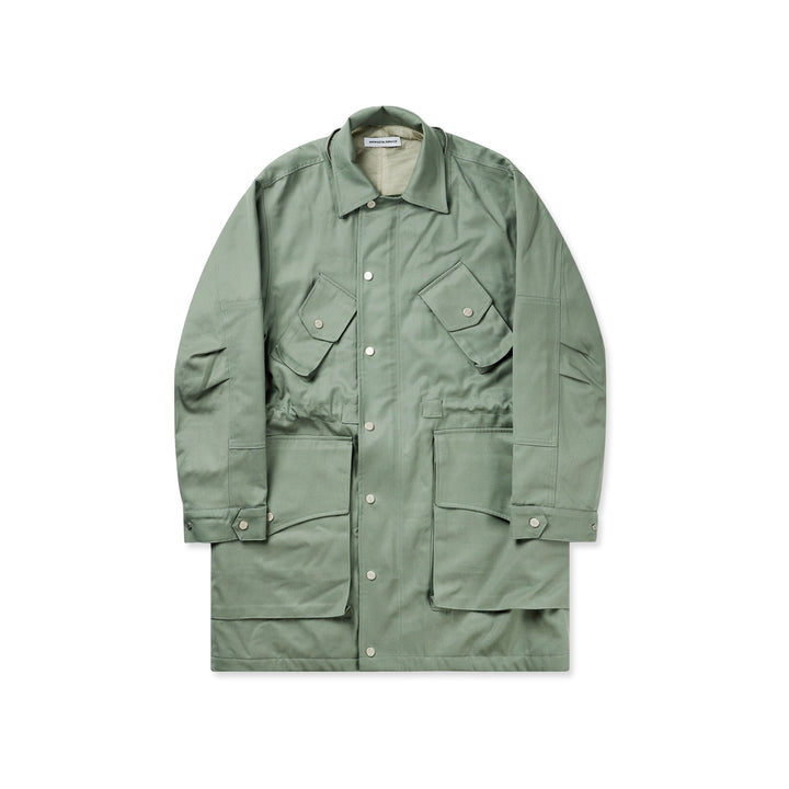 Wool Cargo Fishtail Parka