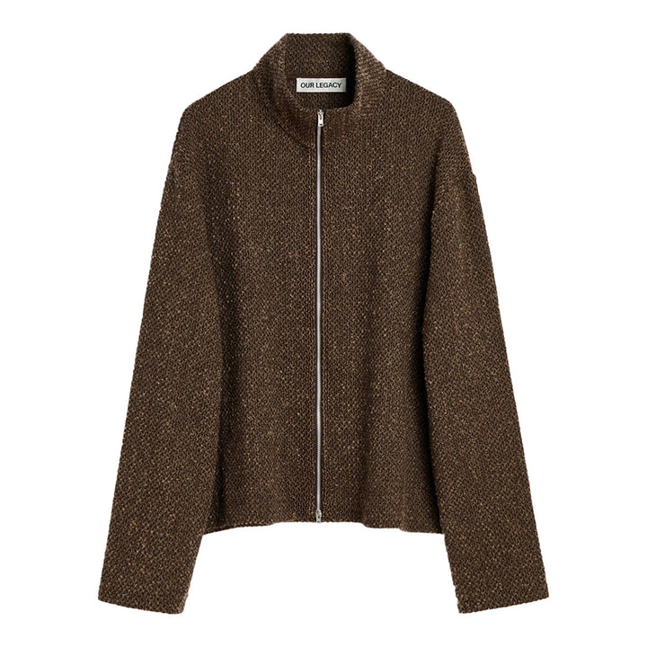 OUR LEGACY - SHRUNKEN FULLZIP POLO