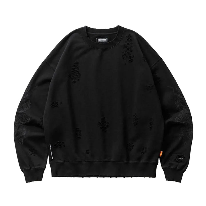 DAMAGE CREW SWEAT - TIGHTBOOTH x DELUXE