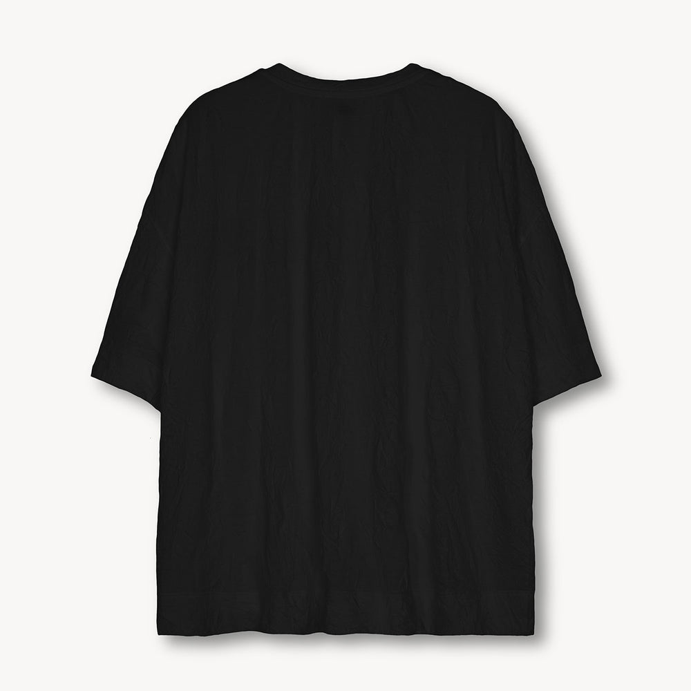 VUJADE - TOTTI CRINKLED T-SHIRT IN COTTON