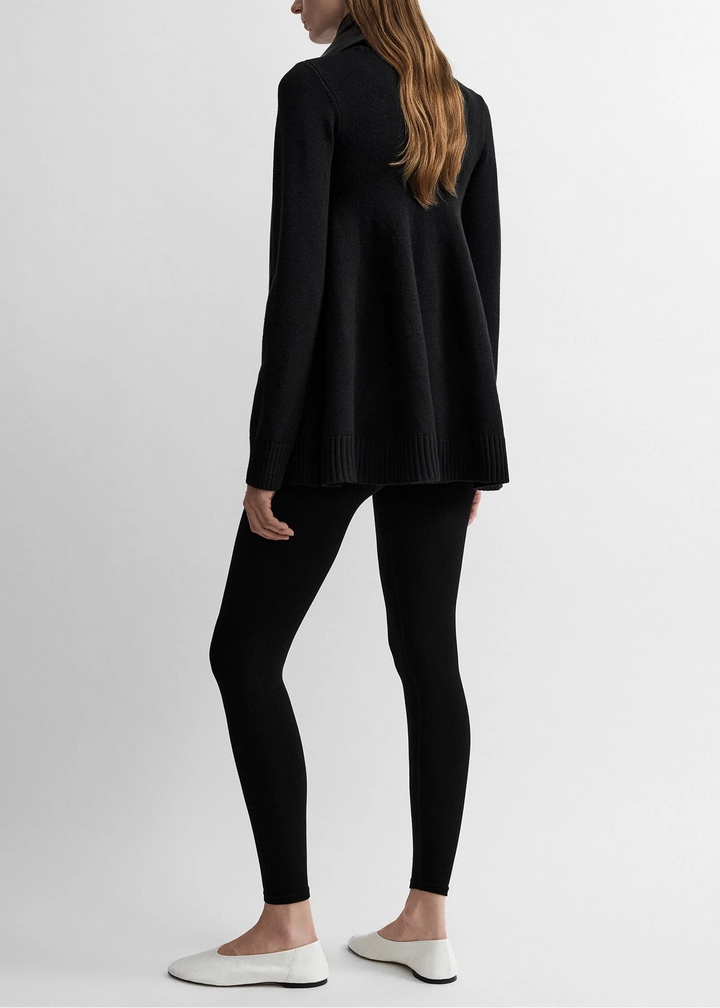 Wool turtleneck top