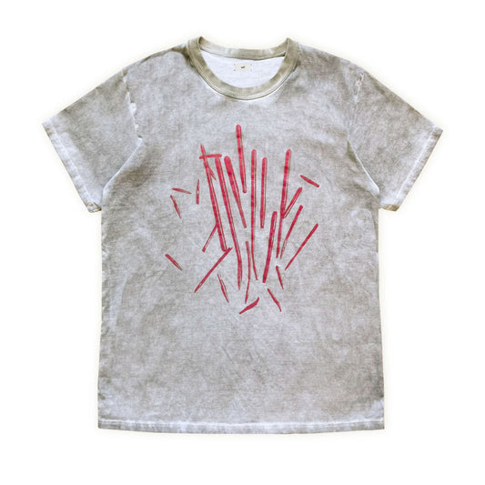 ANT ANTI - Broken Needles T-shirt Cement