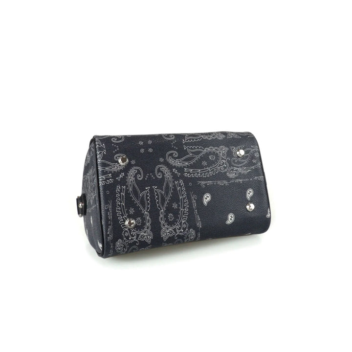 Paisley Boston Mini Bag(SILVER)