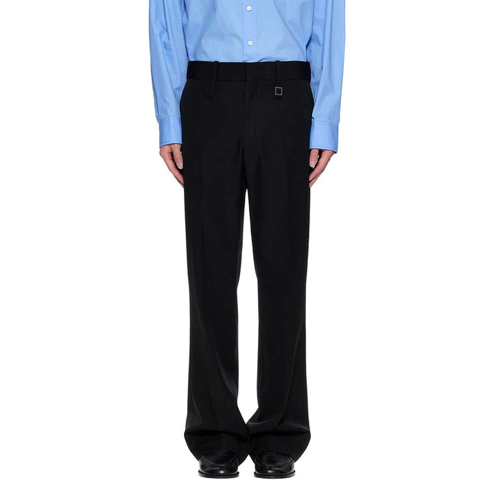 WOOYOUNGMI - Semi-Wide Wool Pants