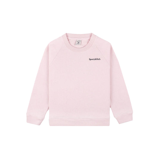 Sporty and Rich - Eat More Veggies Kids Crewneck