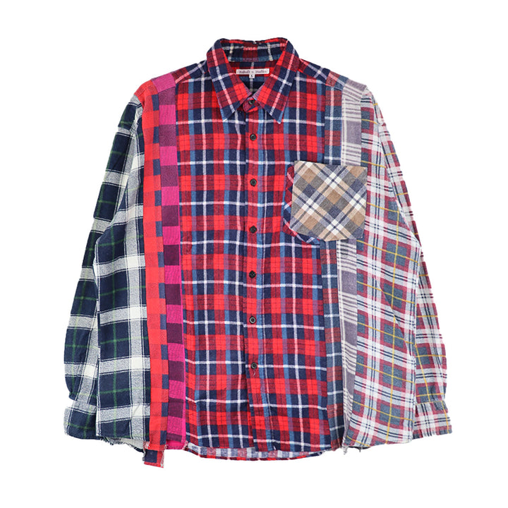 Flannel Shirt -> 7 Cuts Shirt【sizeL】