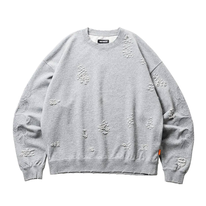 DAMAGE CREW SWEAT - TIGHTBOOTH x DELUXE