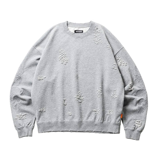 DAMAGE CREW SWEAT - TIGHTBOOTH x DELUXE