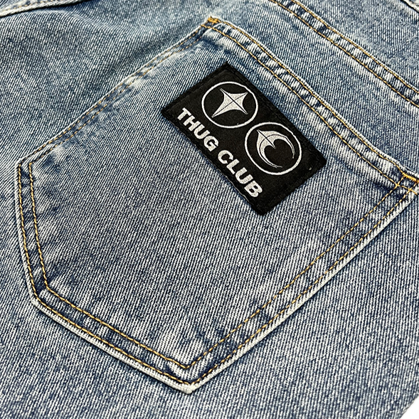 THUG CLUB - TC All Leather Denim Pant