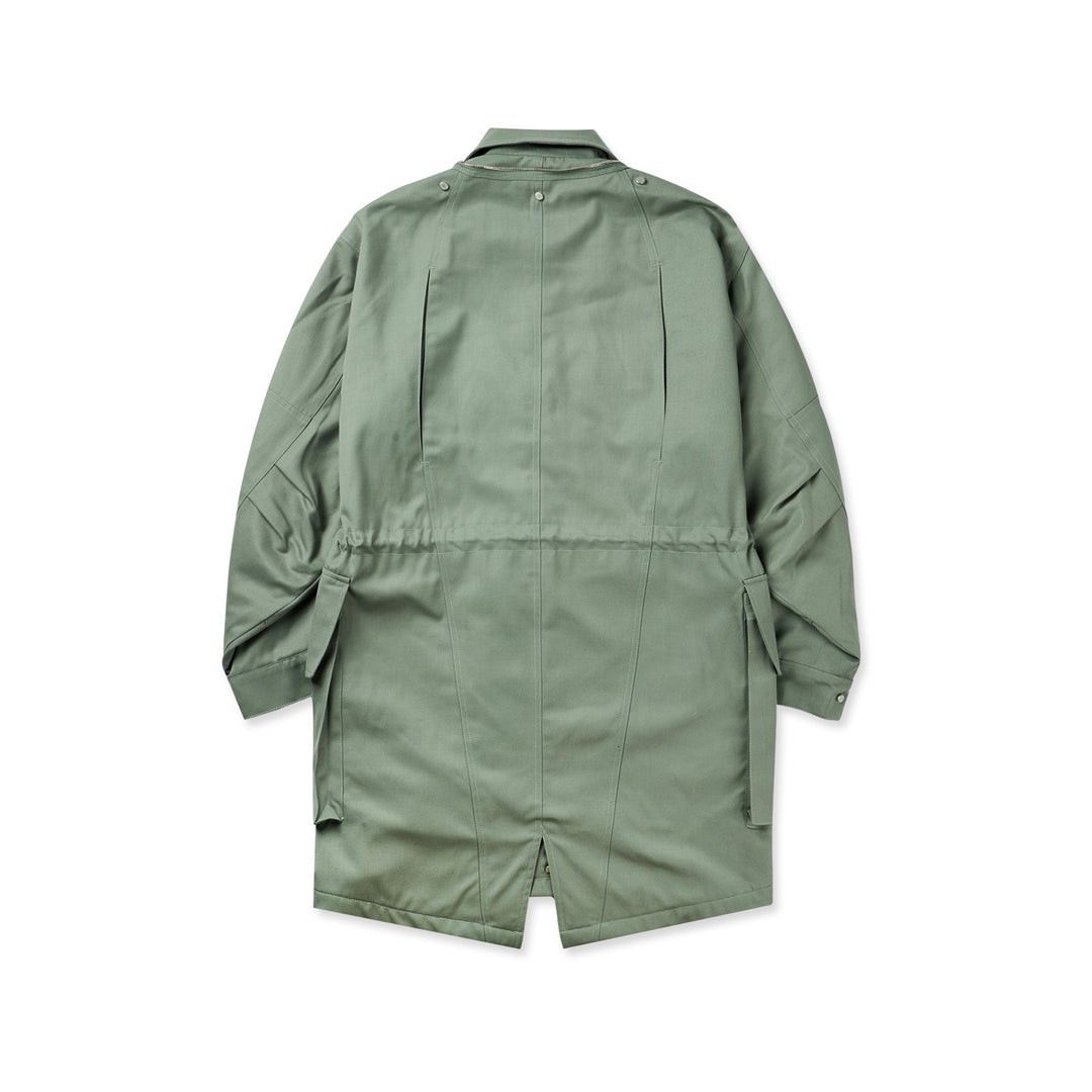 Wool Cargo Fishtail Parka