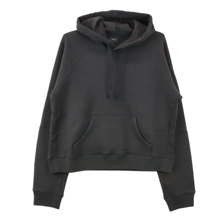 [Why exclusive] Raz Cropped Hoodie in Cotton/Yak