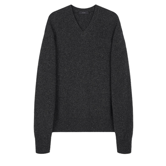Argyle Knit Sweater in Silk/Cashmere