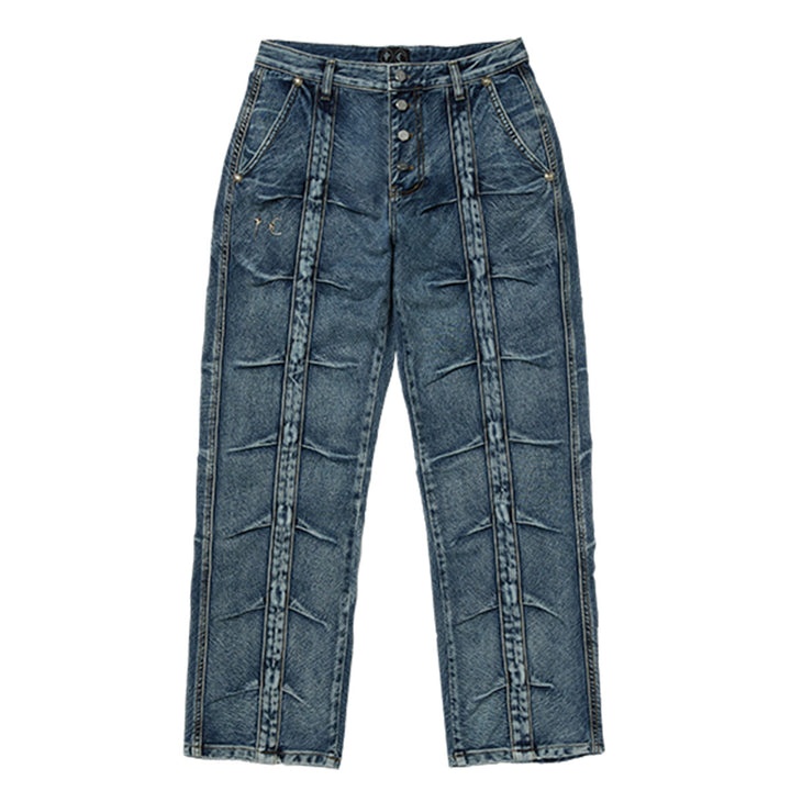 LINE GOB DENIM PANTS