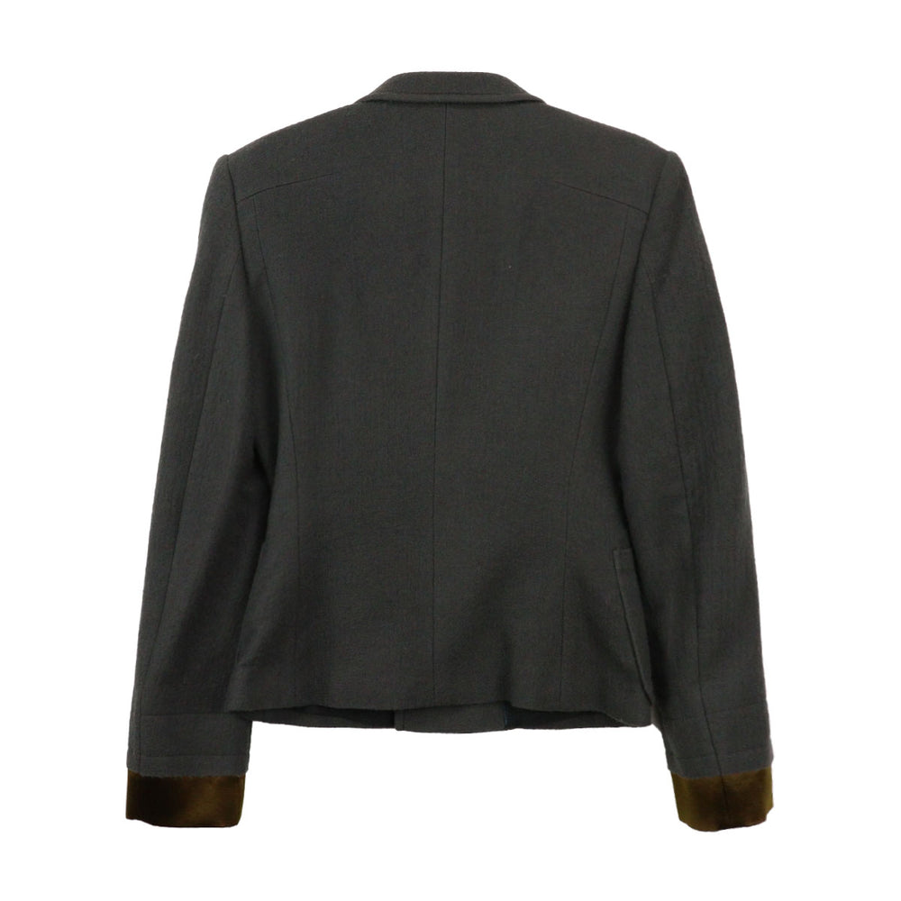 Haider Ackermann - CROPPED DOUBLE BREASTED JACKET