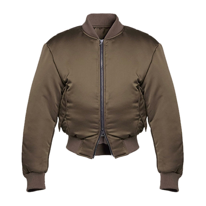 Max Satin Pillow Bomber Jacket